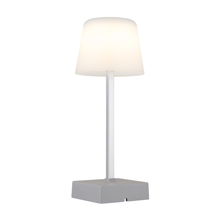 Globo - Candeeiro de mesa tátil LED com regulação LED/2W/5V 3000/4500/6500K 800 mAh prateado