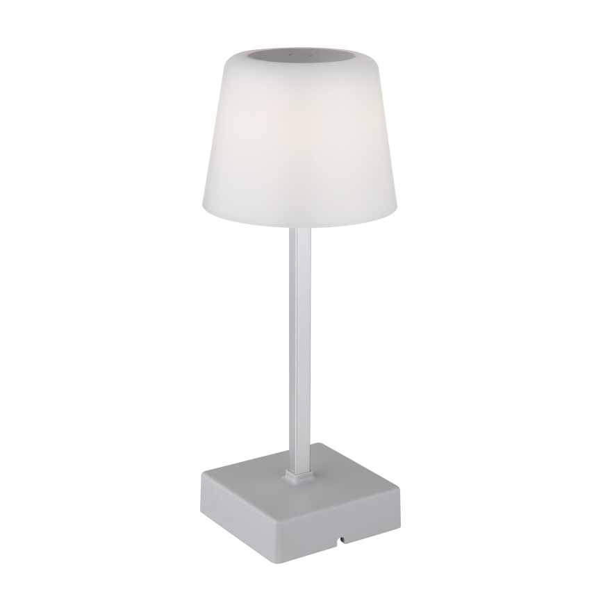 Globo - Candeeiro de mesa tátil LED com regulação LED/2W/5V 3000/4500/6500K 800 mAh prateado