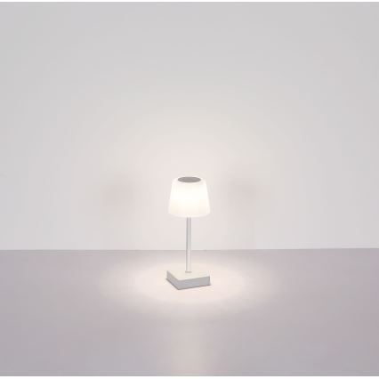 Globo - Candeeiro de mesa tátil LED com regulação LED/2W/5V 3000/4500/6500K 800 mAh branco