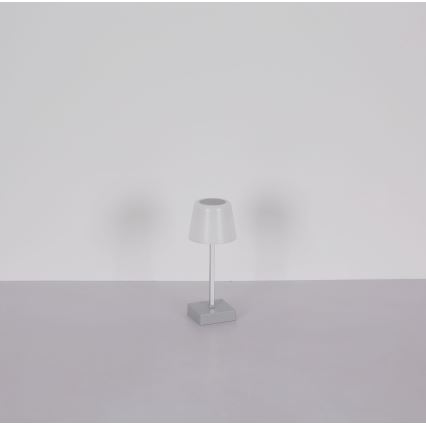 Globo - Candeeiro de mesa tátil LED com regulação LED/2W/5V 3000/4500/6500K 800 mAh branco