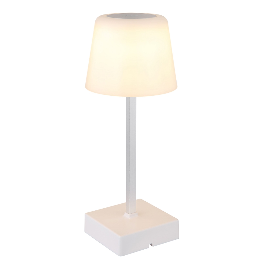 Globo - Candeeiro de mesa tátil LED com regulação LED/2W/5V 3000/4500/6500K 800 mAh branco