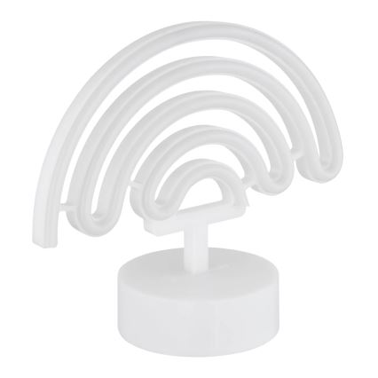 Globo - Decoração de mesa LED neon LED/2W/3xAA arco-íris