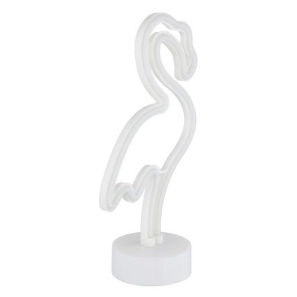 Globo - Decoração de mesa LED neon  LED/2W/3xAA flamingo