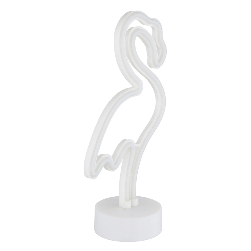 Globo - Decoração de mesa LED neon  LED/2W/3xAA flamingo