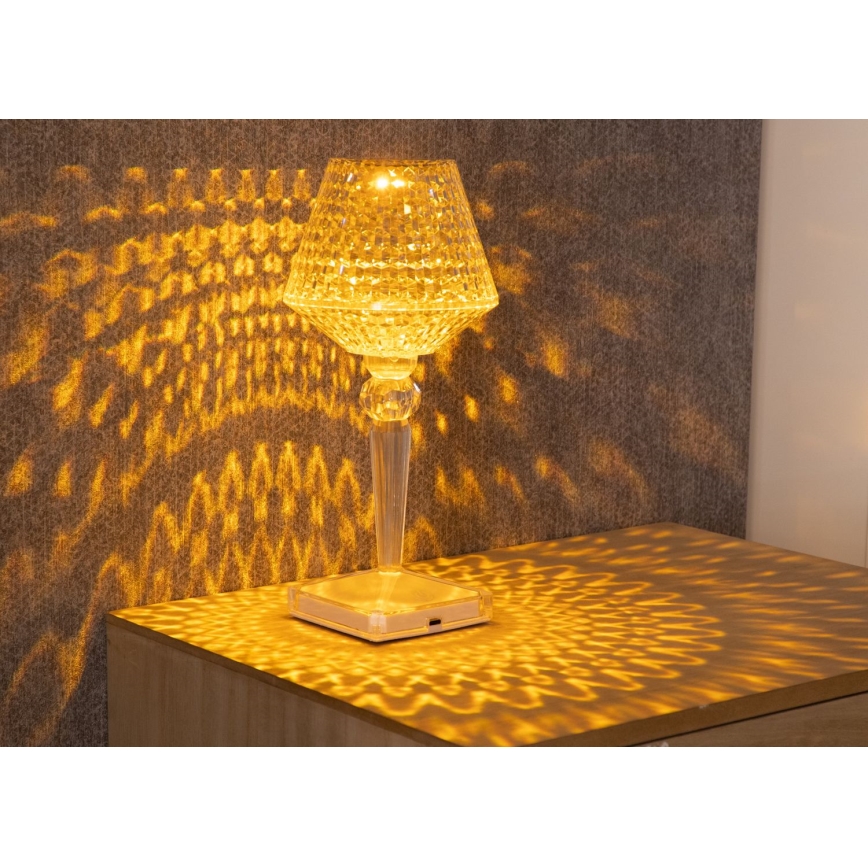 Globo - Candeeiro de mesa táctil LED com regulação LED/1W/5V 2700/4000/6500K 800 mAh