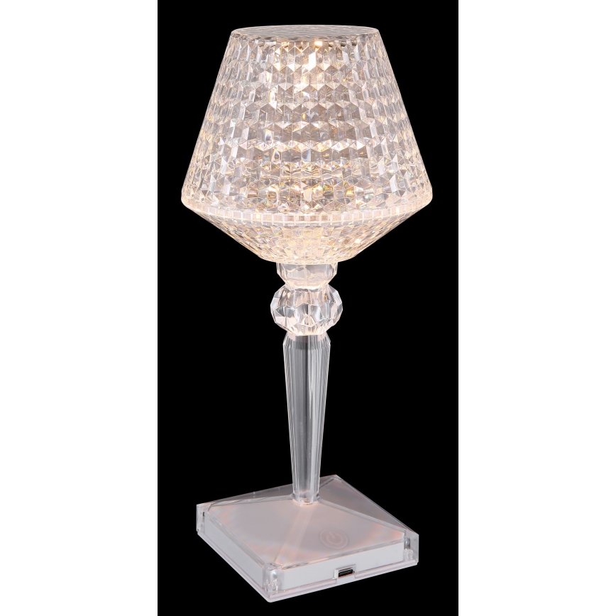 Globo - Candeeiro de mesa táctil LED com regulação LED/1W/5V 2700/4000/6500K 800 mAh
