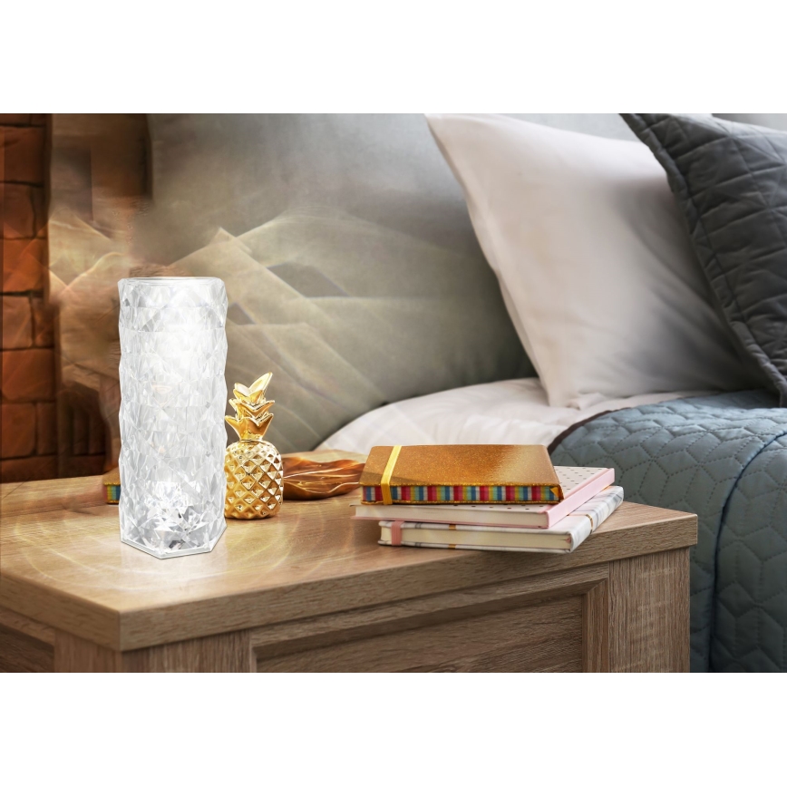 Globo - Candeeiro de mesa táctil LED com regulação LED/1W/5V 2700/4000/6500K 800 mAh