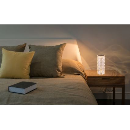Globo - Candeeiro de mesa táctil LED com regulação LED/1W/5V 2700/4000/6500K 800 mAh