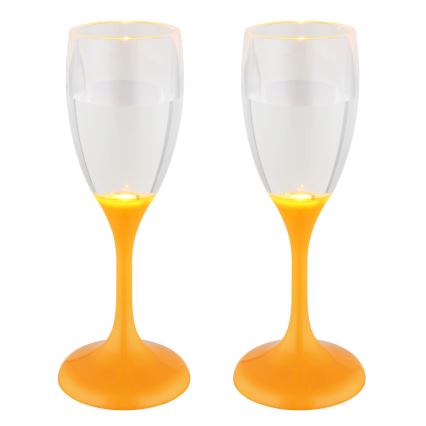 Globo - CONJUNTO 2x Vaso LED LED/0,06W/2xCR2032