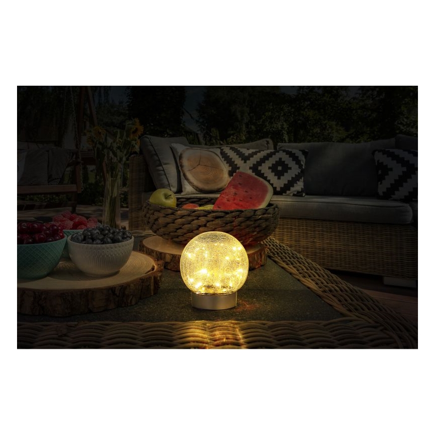 Globo 28078 - Candeeiro de mesa LED decorativo SOONA 25xLED/0,06W/USB 600 mAh