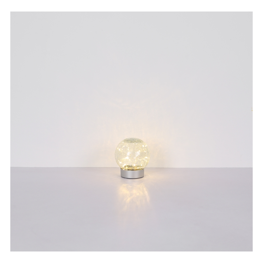 Globo 28078 - Candeeiro de mesa LED decorativo SOONA 25xLED/0,06W/USB 600 mAh