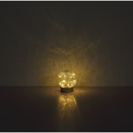 Globo - Lâmpada de mesa decorativa recarregável LED 25xLED/0,06W/5V 600 mAh IP44