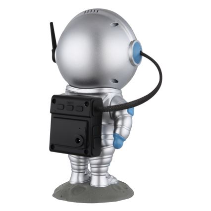 Globo - Candeeiro de mesa LED RGB LED/4,5W/5V astronauta prateado