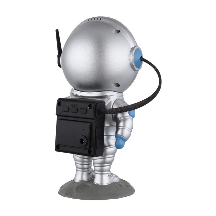 Globo - Candeeiro de mesa LED RGB LED/4,5W/5V astronauta prateado
