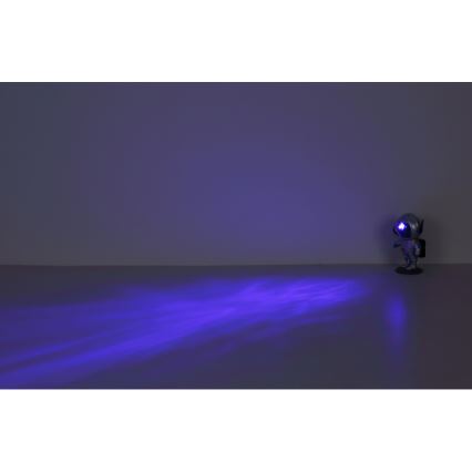 Globo - Candeeiro de mesa LED RGB LED/4,5W/5V astronauta prateado