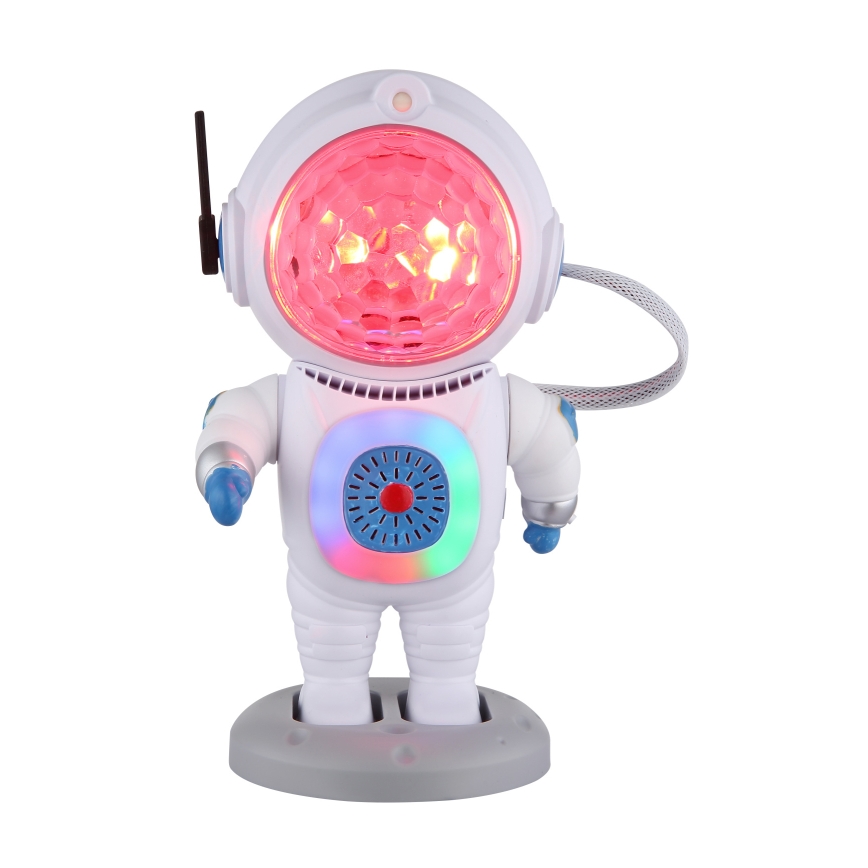 Globo - Candeeiro de mesa LED RGB LED/6W/5V astronauta branco