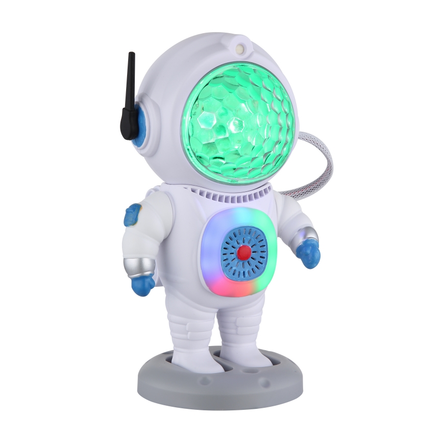 Globo - Candeeiro de mesa LED RGB LED/6W/5V astronauta branco