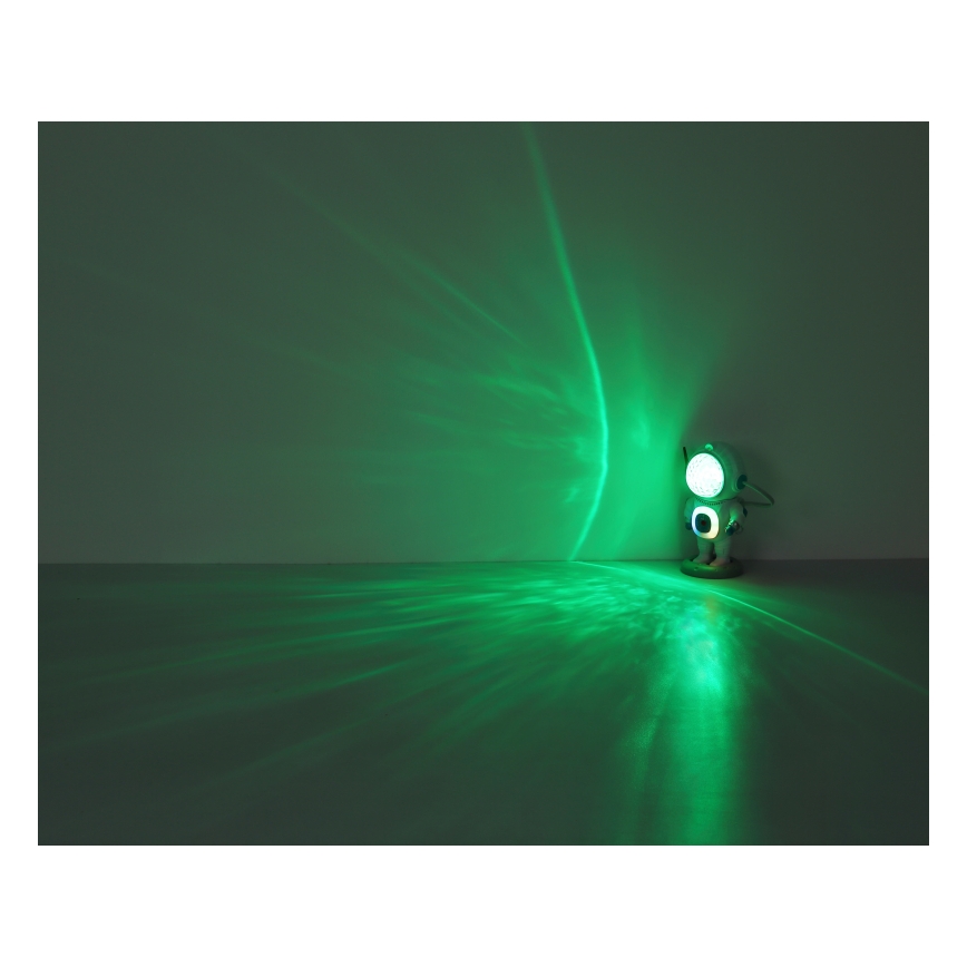 Globo - Candeeiro de mesa LED RGB LED/6W/5V astronauta branco