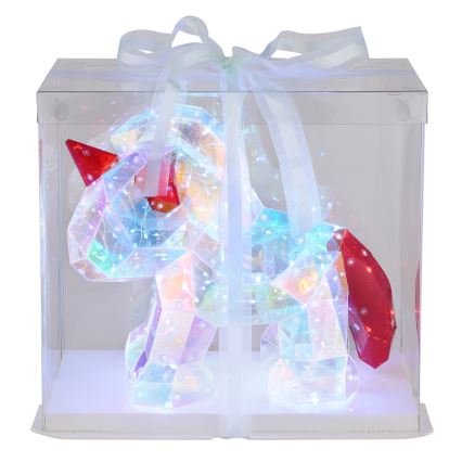Globo - Decoração de mesa LED/3W/5V USB unicórnio