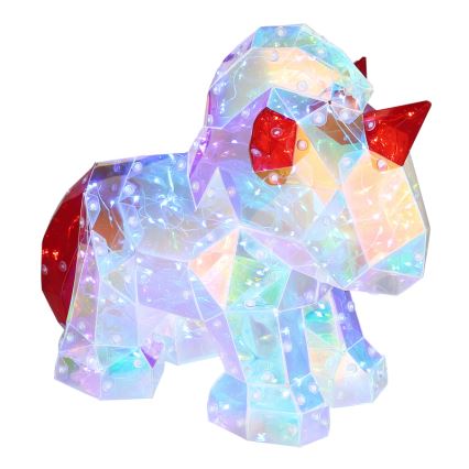Globo - Decoração de mesa LED/3W/5V USB unicórnio