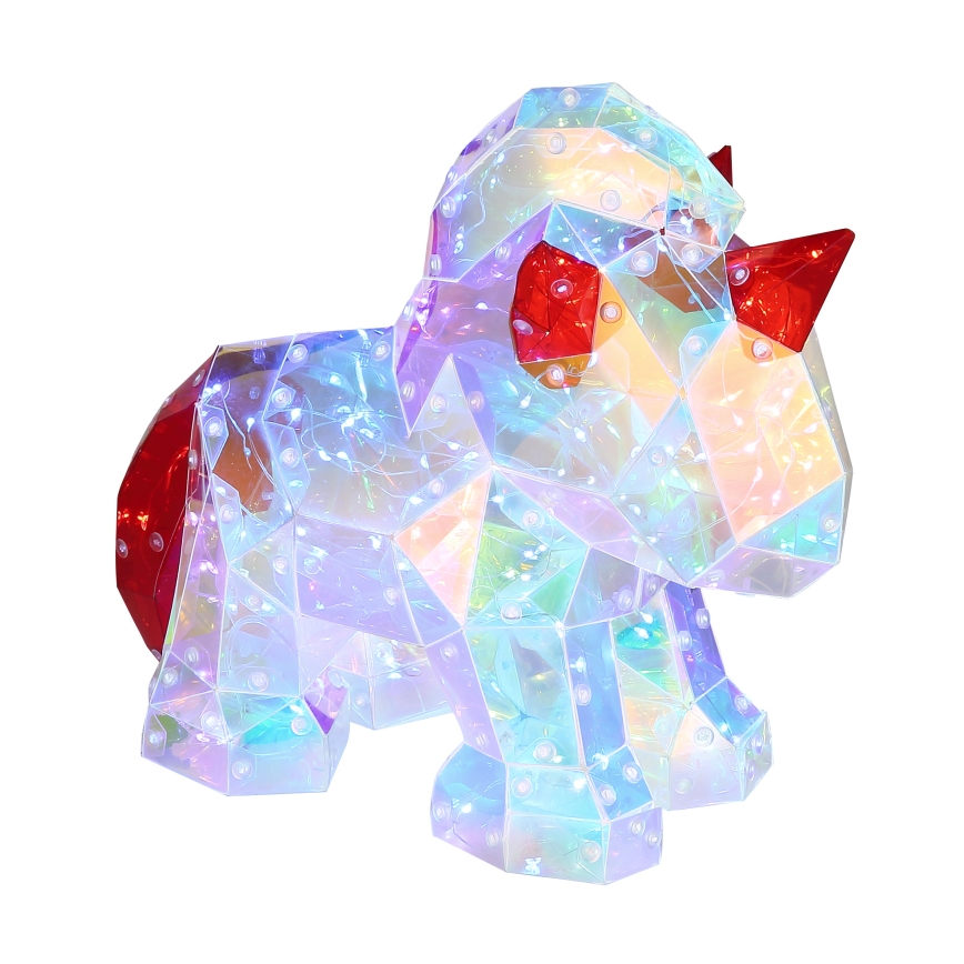 Globo - Decoração de mesa LED/3W/5V USB unicórnio