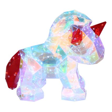 Globo - Decoração de mesa LED/3W/5V USB unicórnio