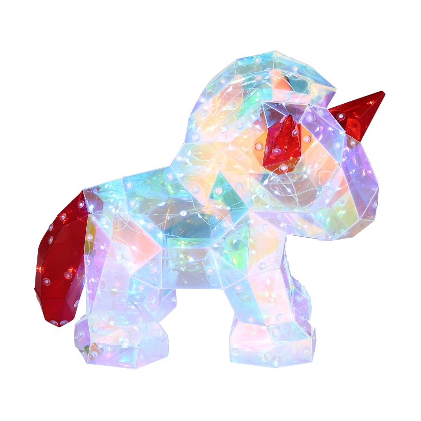Globo - Decoração de mesa LED/3W/5V USB unicórnio