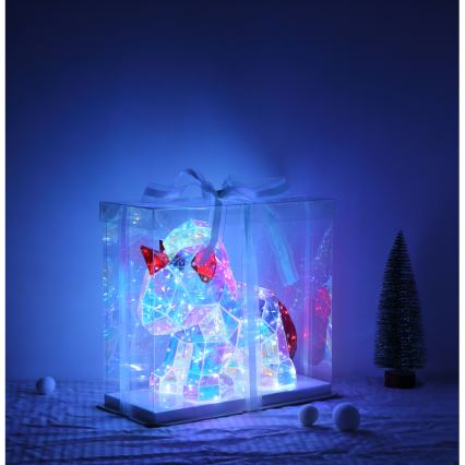 Globo - Decoração de mesa LED/3W/5V USB unicórnio