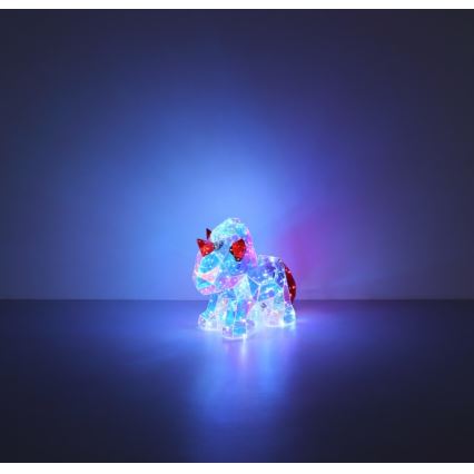 Globo - Decoração de mesa LED/3W/5V USB unicórnio