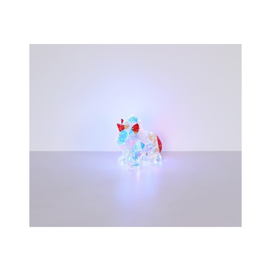 Globo - Decoração de mesa LED/3W/5V USB unicórnio