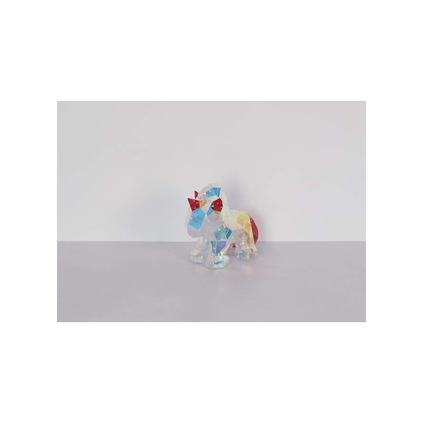 Globo - Decoração de mesa LED/3W/5V USB unicórnio