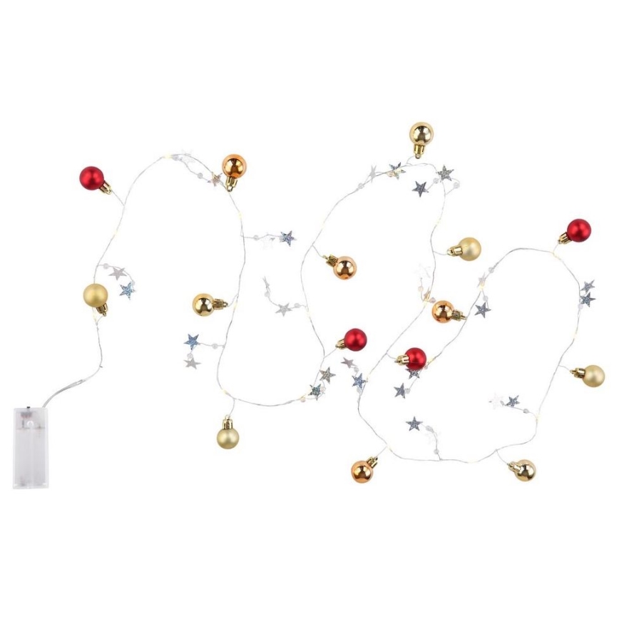 Globo 29900-20 - Corrente decorativa LED 20xLED/0,03W/2xAA