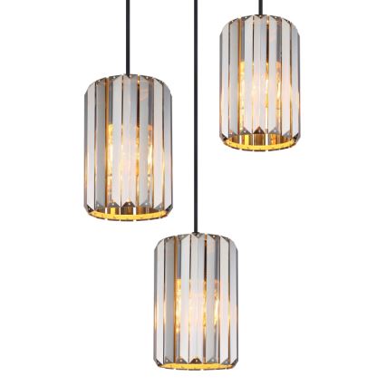 Globo - Candeeiro suspenso 3xE27/60W/230V diâmetro 35 cm