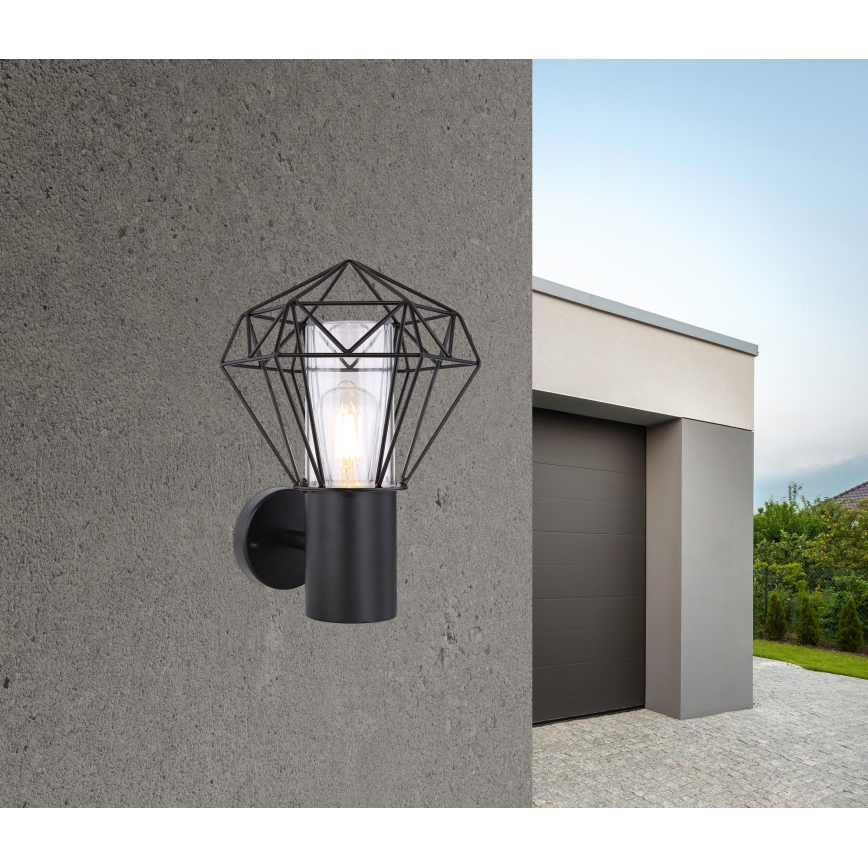 Globo - Iluminação de parede exterior 1xE27/15W/230V IP44