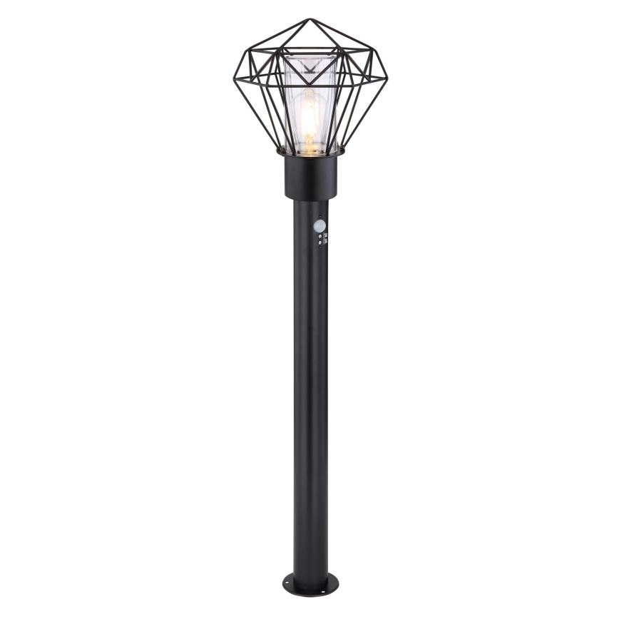 Globo - Candeeiro exterior com sensor 1xE27/15W/230V IP44