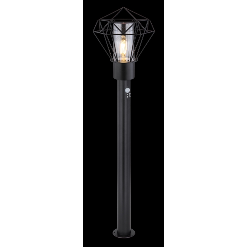 Globo - Candeeiro exterior com sensor 1xE27/15W/230V IP44