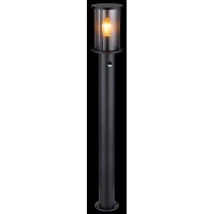 Globo - Candeeiro exterior com sensor 1xE27/60W/230V 100 cm IP54