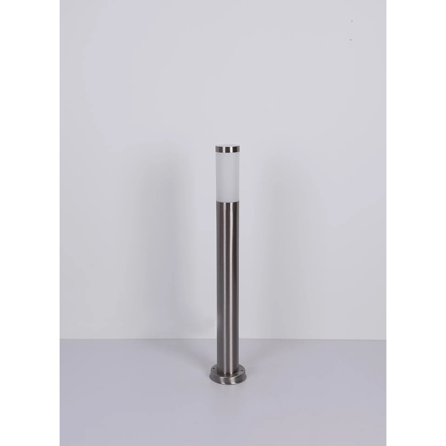 Globo - Candeeiro exterior 1xE27/23W/230V IP44 80 cm cromado brilhante