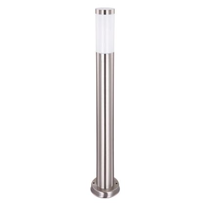 Globo - Candeeiro exterior 1xE27/23W/230V IP44 80 cm cromado brilhante