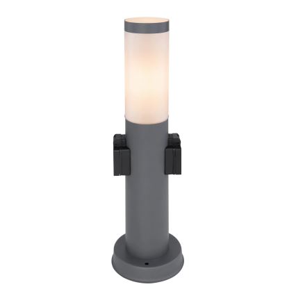 Globo 3158AK - Candeeiro exterior com 2 tomadas BOSTON 1xE27/23W/230V IP44