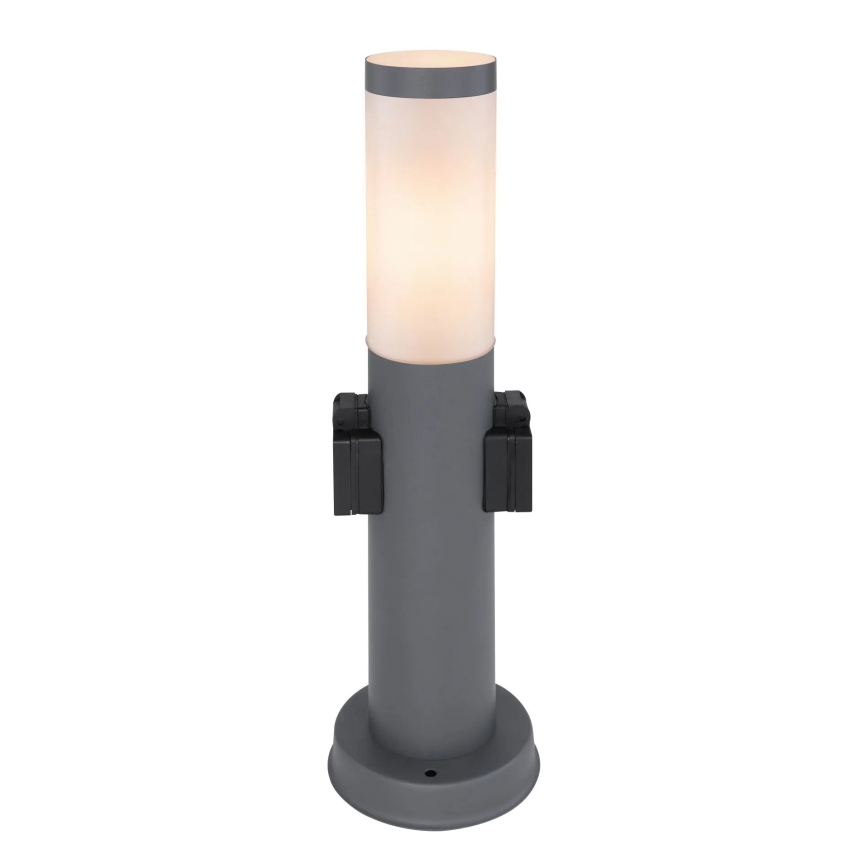 Globo 3158AK - Candeeiro exterior com 2 tomadas BOSTON 1xE27/23W/230V IP44