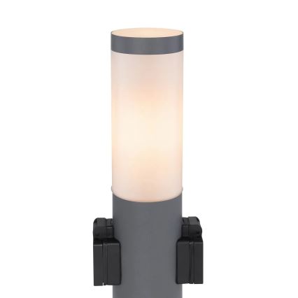 Globo 3158AK - Candeeiro exterior com 2 tomadas BOSTON 1xE27/23W/230V IP44