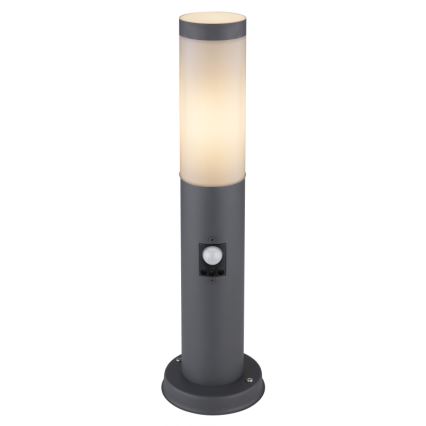 Globo - Candeeiro exterior com sensor 1xE27/60W/230V 45 cm IP44
