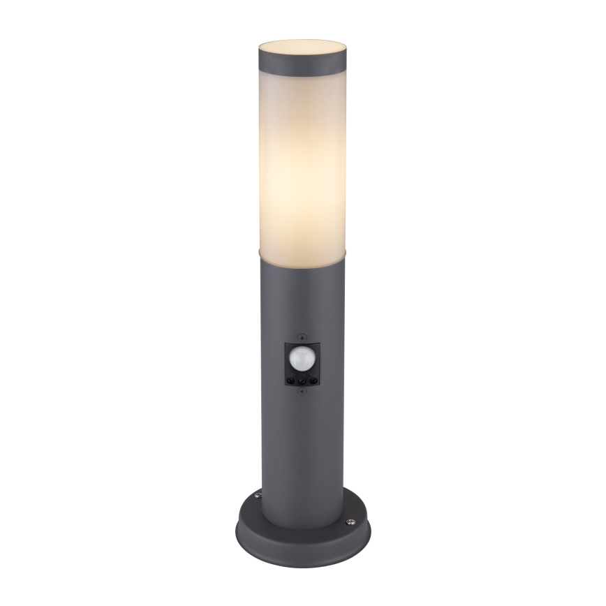 Globo - Candeeiro exterior com sensor 1xE27/60W/230V 45 cm IP44