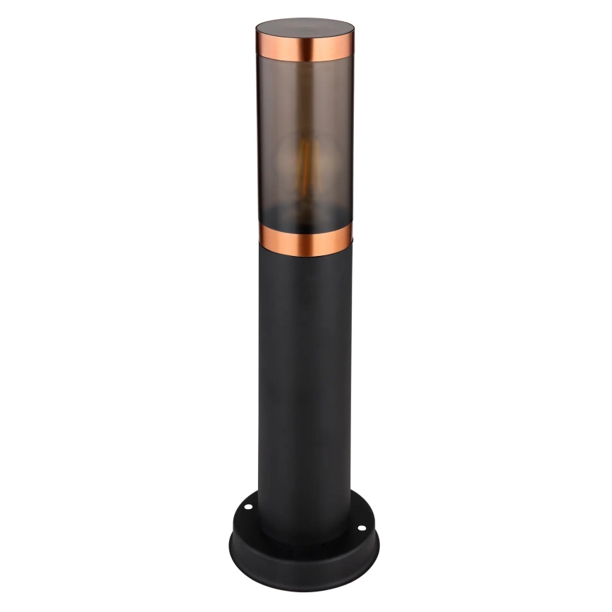 Globo - Candeeiro exterior 1xE27/23W/230V IP44 45 cm preto/cobre