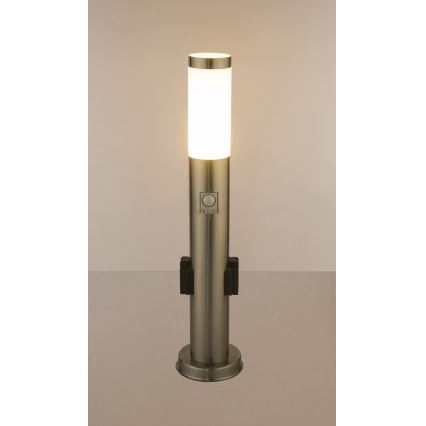 Globo - Candeeiro exterior LED com sensor e 2  gavetas LED/9W/230V 60 cm IP44
