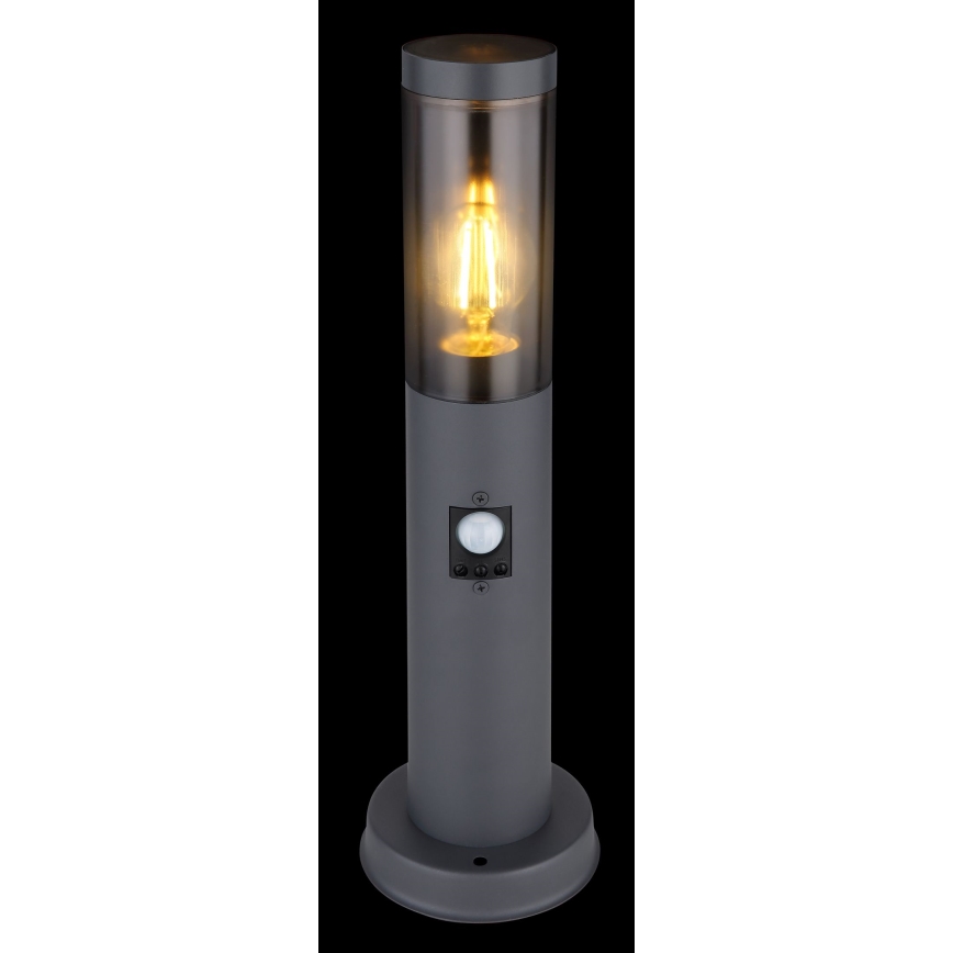Globo - Candeeiro exterior com sensor 1xE27/15W/230V 45 cm IP44