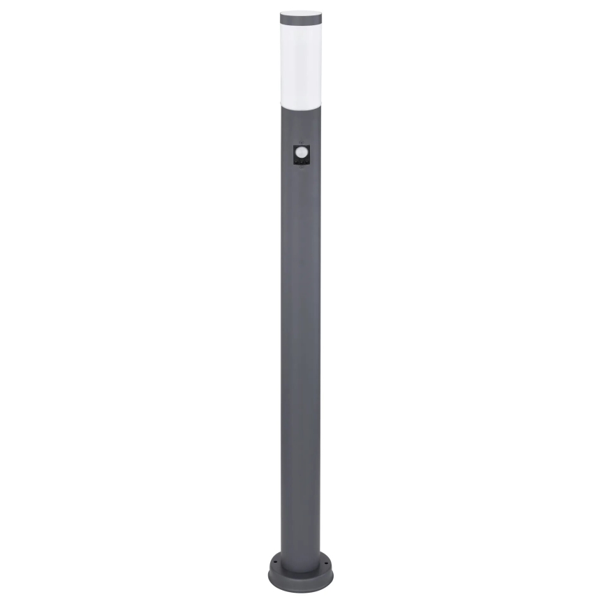 Globo - Candeeiro exterior com sensor 1xE27/15W/230V IP44 110 cm antracite