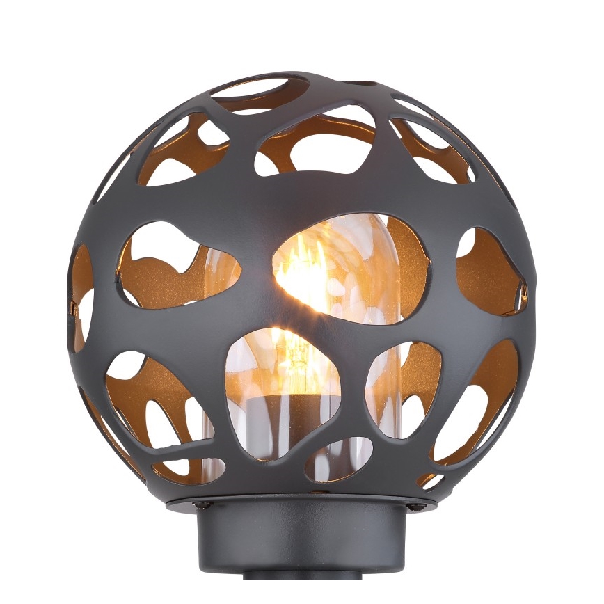 Globo - Iluminação de parede exterior com sensor 1xE27/15W/230V IP44