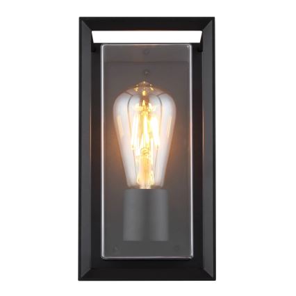Globo - Iluminação de parede exterior 1xE27/60W/230V IP44 preto